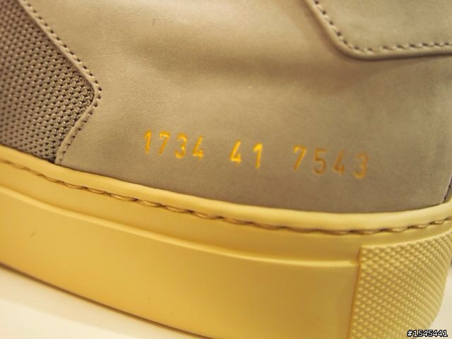 COMMON PROJECTS ACHILLES LEATHER AND MESH LOW TOP SNEAKERS開箱！