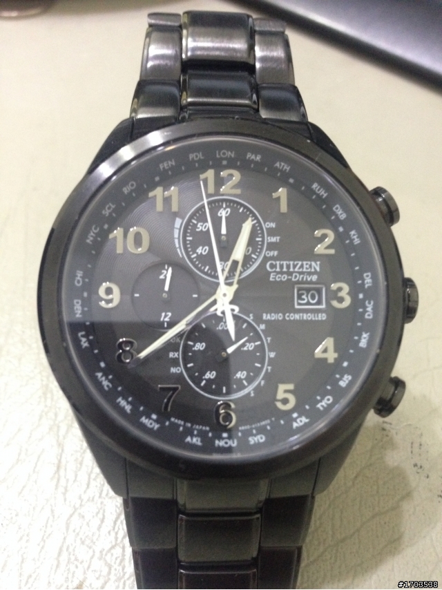 「開箱」CITIZEN  AT8105-53E  Eco-Drive光動能五局電波