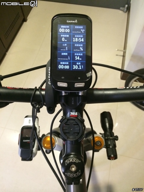 [新機開箱]Garmin Edge 1000 自行車專用GPS導航機