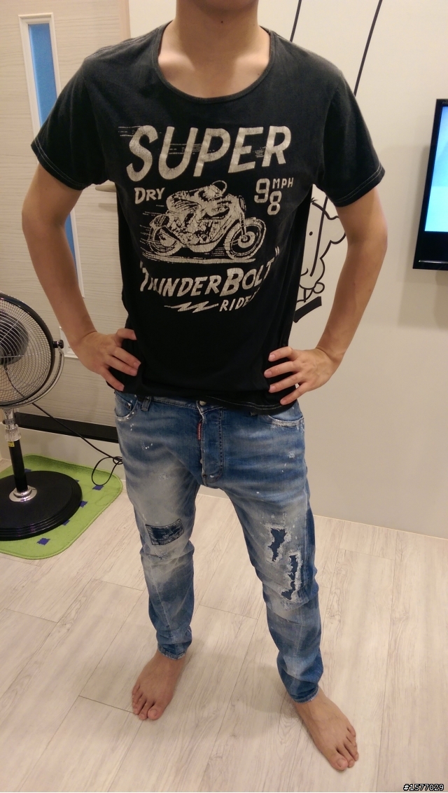 [開箱] DSQUARED2 NEW RIDER JEAN (S71LA0743)