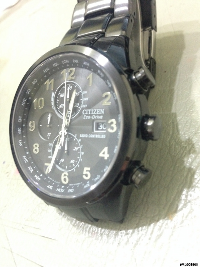「開箱」CITIZEN  AT8105-53E  Eco-Drive光動能五局電波