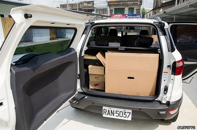 [試駕] FORD ECOSPORT 搬家空間大考驗