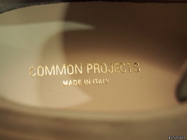 COMMON PROJECTS ACHILLES LEATHER AND MESH LOW TOP SNEAKERS開箱！