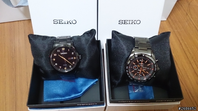 吃個牛肉麵買了兩隻SEIKO…