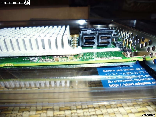 [開箱]Adaptec 81605ZQ SAS RAID 16埠 PCIe 3.0