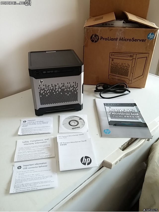 HP迷你雲端伺服器 HP ProLiant MicroServer Gen8