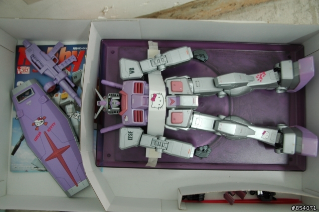 (偽開箱) MEGA SIZE RX-78 ver.HELLO KITTY 自製版