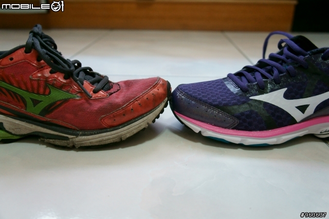 [開箱] Mizuno Rider 17 (W) －J1GD140301
