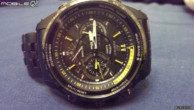 卡西歐EDIFICE EQW-M710 太陽能電波錶 (開箱文)