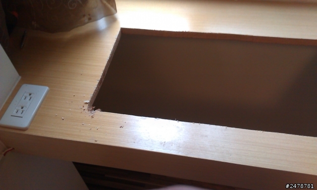 新手DIY 上掀梳妝台