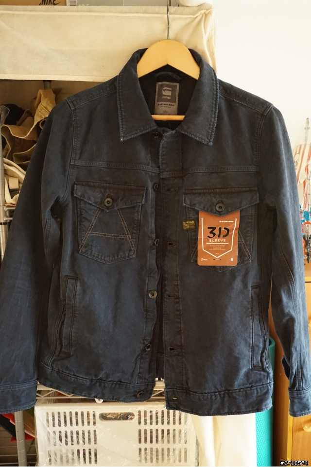 G-STAR Riley 3D Tapered Mens Jeans & Denim A Crotch Jacket