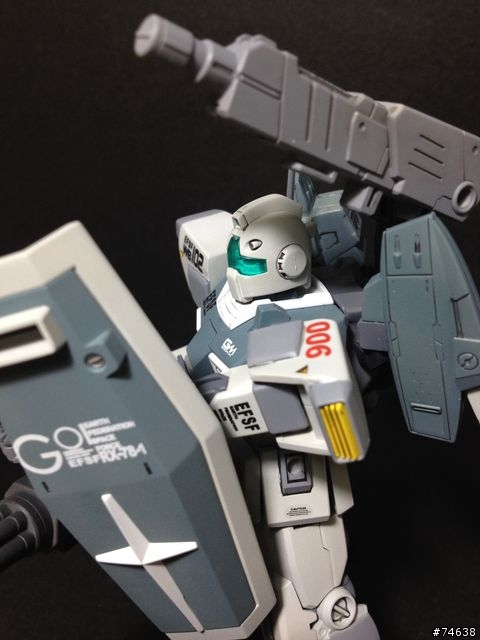 第二隻吉姆改造作品- RMS-179 GM 2 CUSTOM 吉姆二特裝型-灰鴉