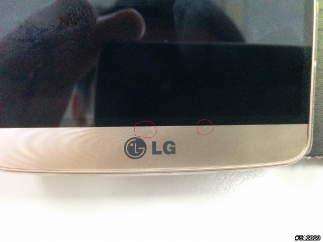 LG G3 入塵