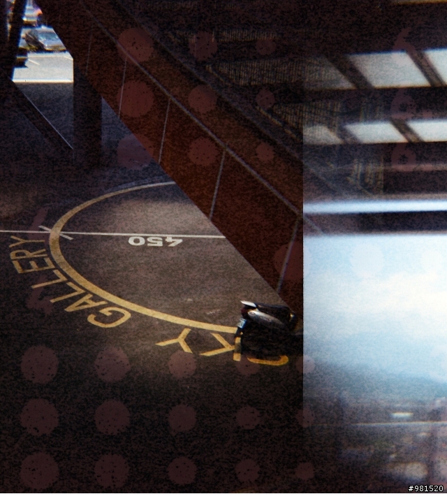 DIANA F+ 拍出來的影像都會有點點和數字