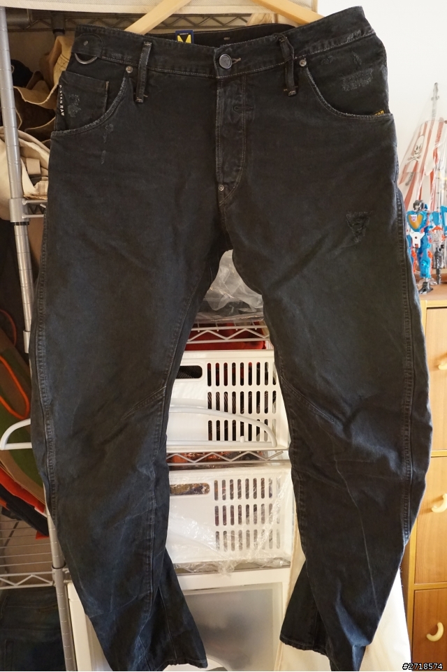 G-STAR Riley 3D Tapered Mens Jeans & Denim A Crotch Jacket