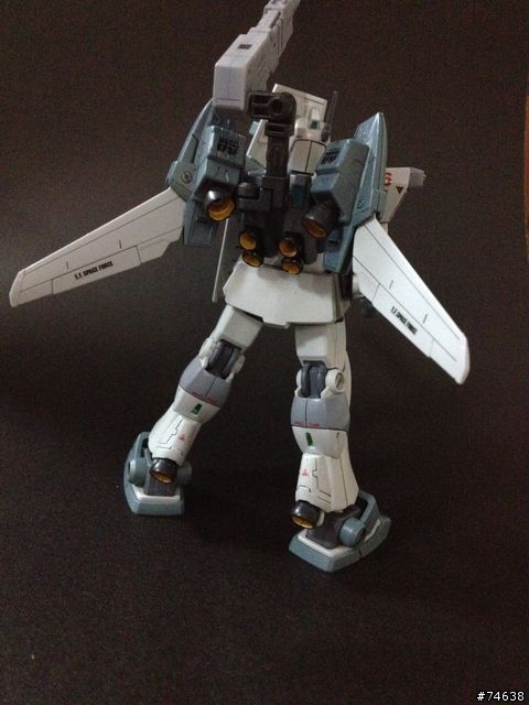 第二隻吉姆改造作品- RMS-179 GM 2 CUSTOM 吉姆二特裝型-灰鴉