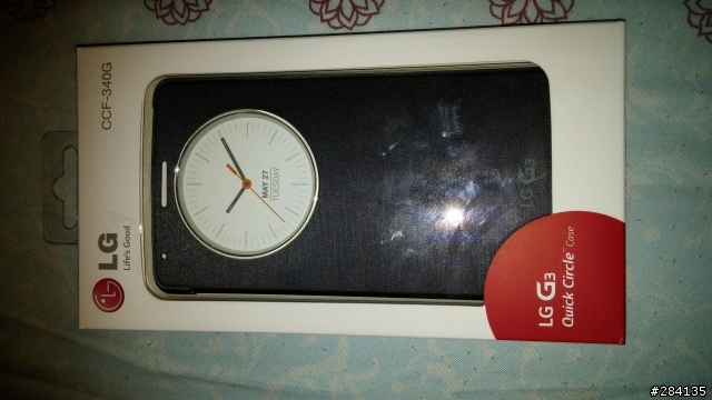 lg g3贈送的皮套