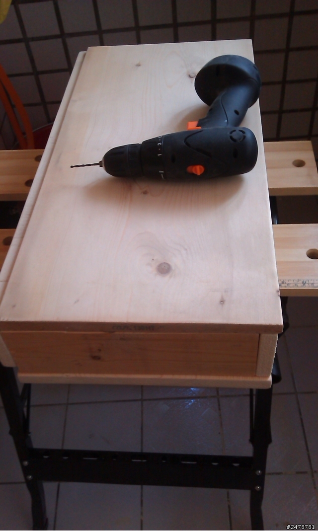 新手DIY 上掀梳妝台