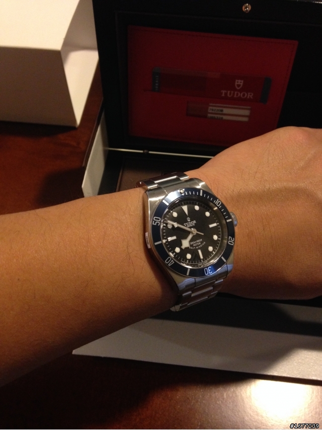 我的第二隻 Tudor, black bay blue