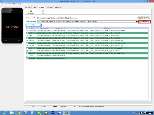 長江 G one mt6582版 ROM