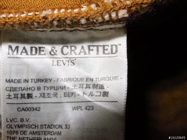 [VOL 2] Levi's Made and Crafted Ruler Straight 原色赤耳牛仔褲