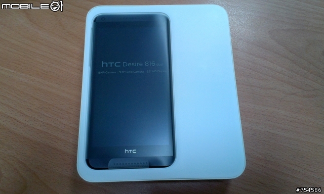 【非常不專業開箱】HTC Desire 816 Dual 雙卡版 灰色、白色