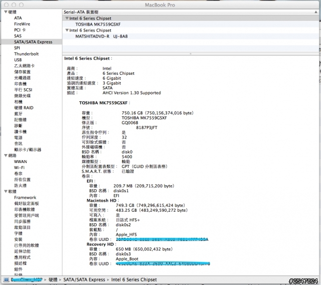[升級]MBP 15" 2011年初 硬件白癡 升級請教