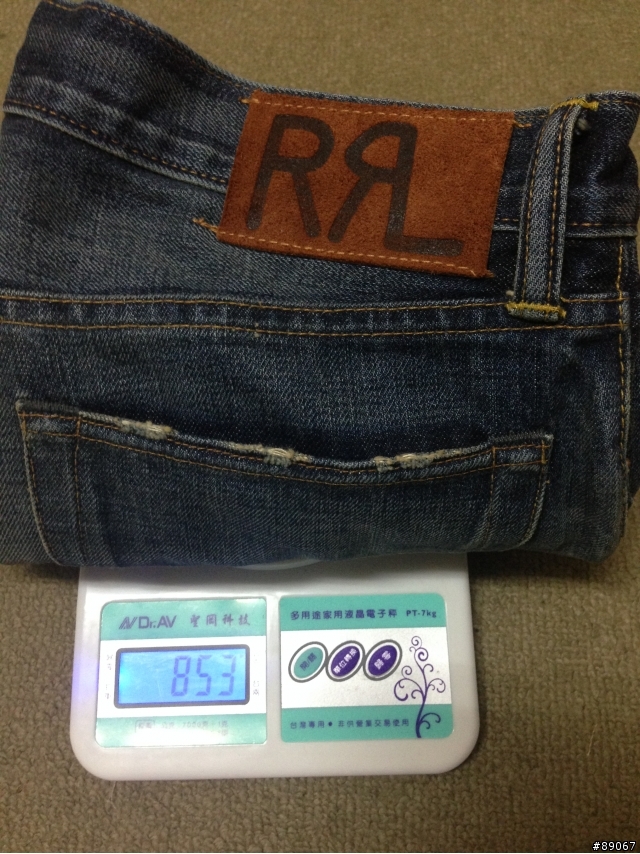 [開箱] 臭酸霸主RRL Low-Straight Midland Denim
