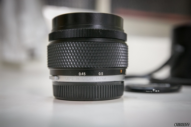 [開箱]Olympus G.Zuiko 55mm F1.2
