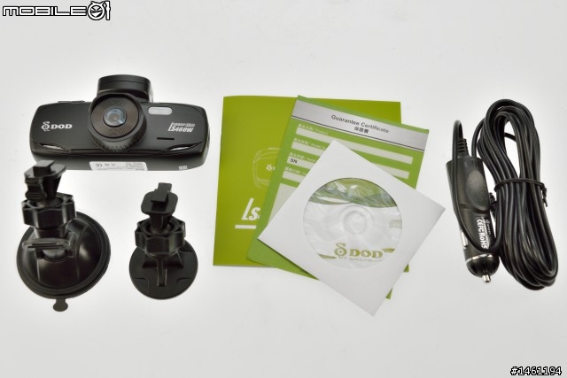 強化夜間感光能力 DOD LS460W 行車記錄器