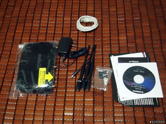 EDiMAX BR-6479Gn 光世代100M專用機 開箱