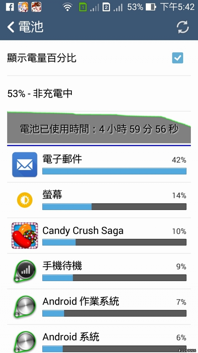 ZENFONE 5更新到xxxx0715_3835後，異常耗電。