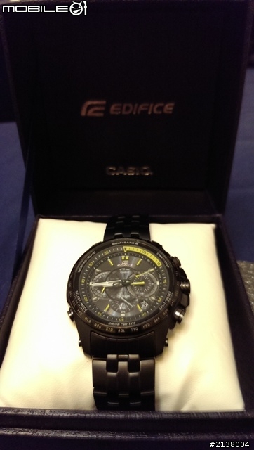 卡西歐EDIFICE EQW-M710 太陽能電波錶 (開箱文)