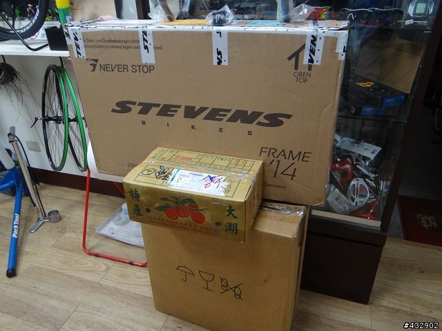 慶祝德國2014世足奪冠，來個 2014  STEVENS VENTOUX   開箱＆組車文