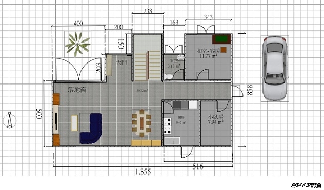 透天一樓格局空間請益