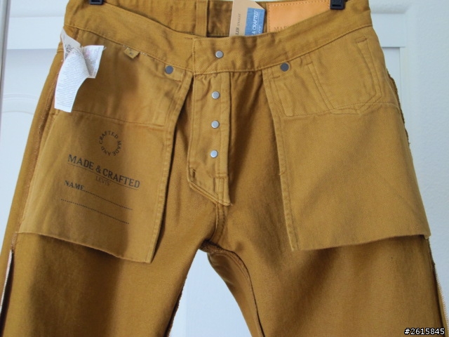 [VOL 2] Levi's Made and Crafted Ruler Straight 原色赤耳牛仔褲