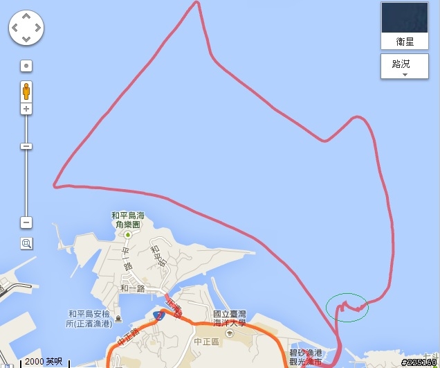 不推薦-2014基隆鎖管季-海上體驗之夜訪鎖管海上體驗