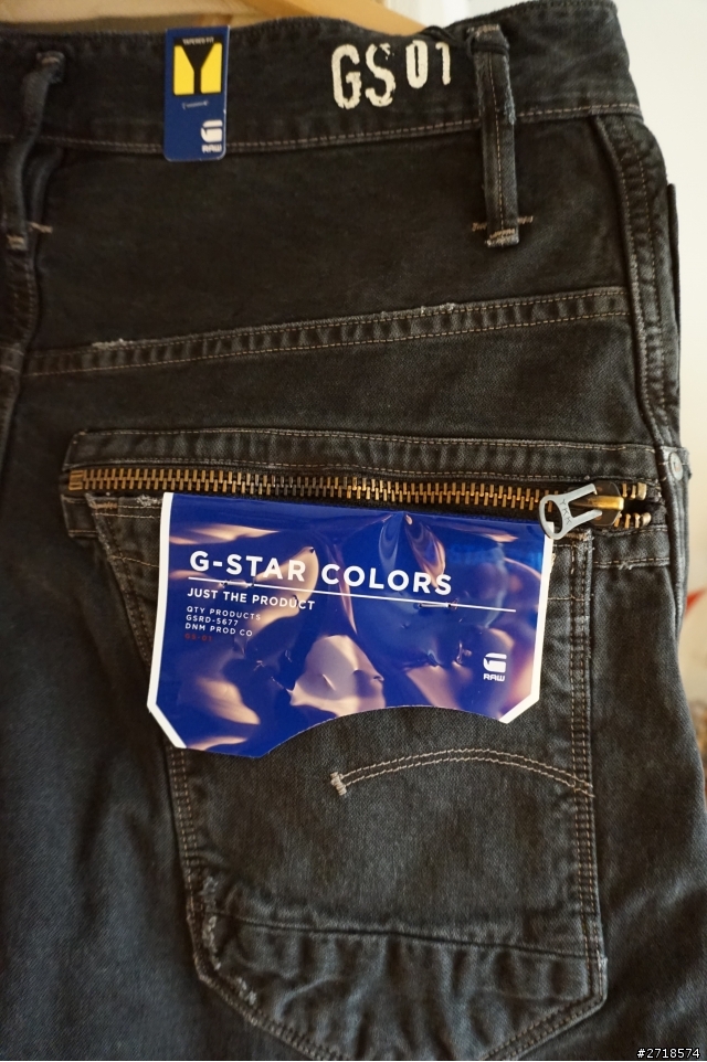 G-STAR Riley 3D Tapered Mens Jeans & Denim A Crotch Jacket