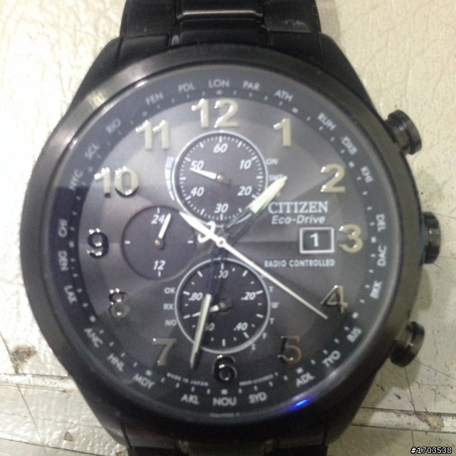 「開箱」CITIZEN  AT8105-53E  Eco-Drive光動能五局電波