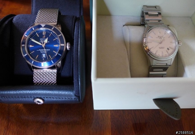 遲來的開箱 BREITLING Superocean Héritage 46mm