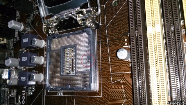 主機板腳針歪掉