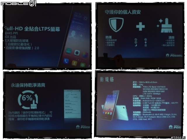 「極致工藝 極致前鏡 HUAWEI Ascend P7體驗會」心得分享-台中場