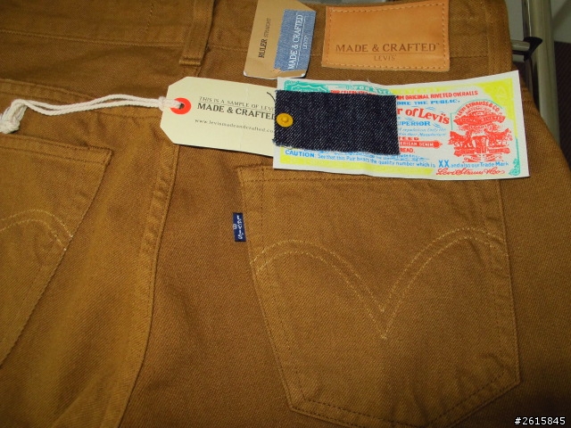 [VOL 2] Levi's Made and Crafted Ruler Straight 原色赤耳牛仔褲