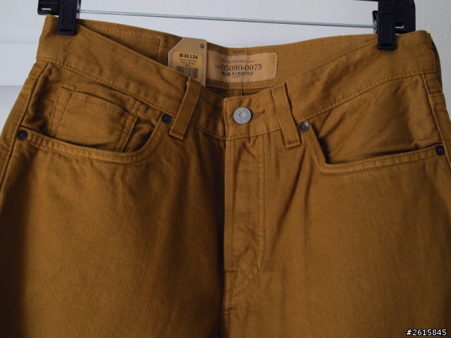 [VOL 2] Levi's Made and Crafted Ruler Straight 原色赤耳牛仔褲