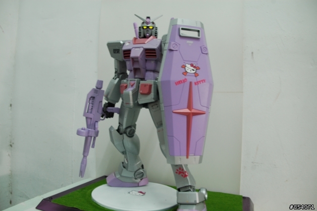 (偽開箱) MEGA SIZE RX-78 ver.HELLO KITTY 自製版