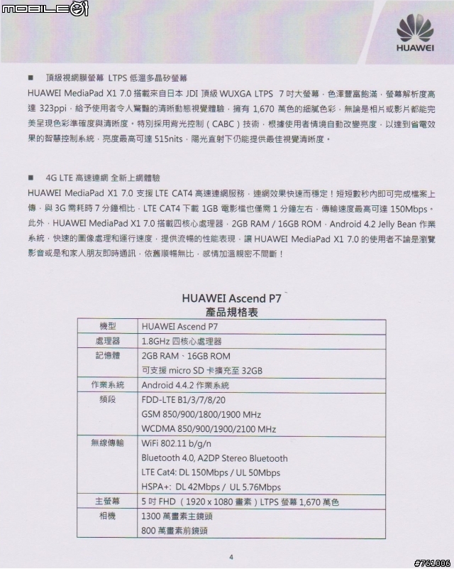 [體驗會]極致工藝 極致前鏡 HUAWEI Ascend P7體驗會-台中場
