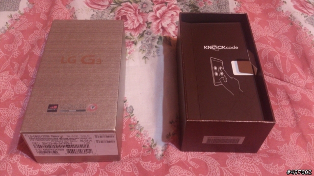 LG G3 金閃閃金色款簡短開箱!!
