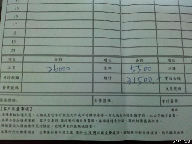 汽車全車鈑金烤漆的價格這樣合理嗎?!