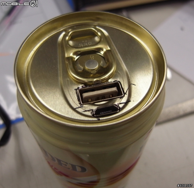 自製行動電源!!  行動咖啡罐