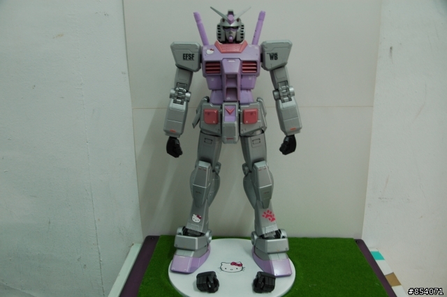 (偽開箱) MEGA SIZE RX-78 ver.HELLO KITTY 自製版